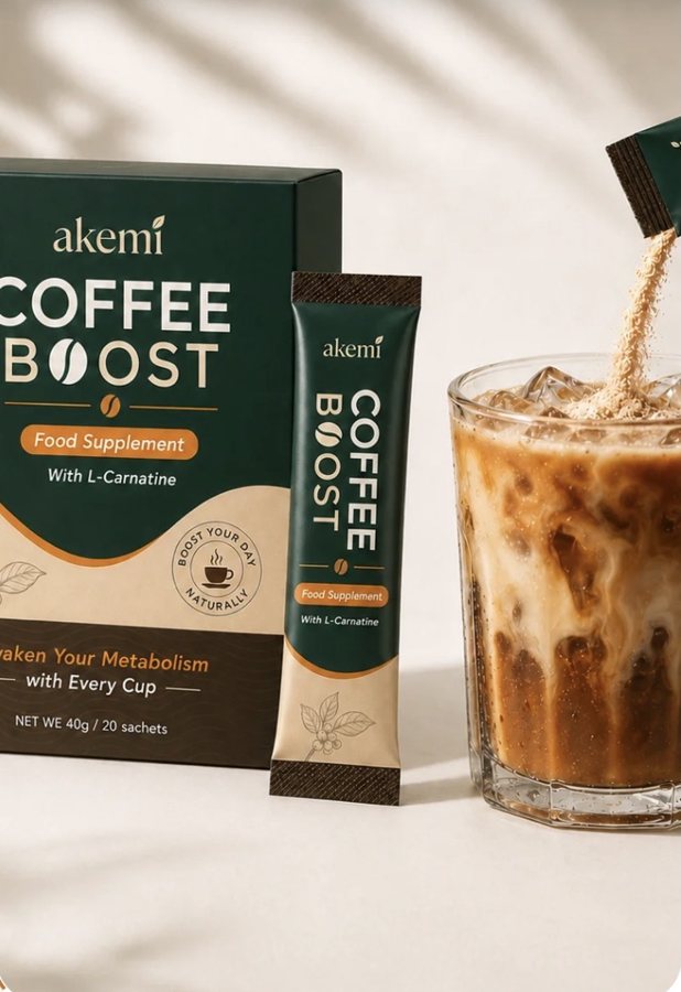Akemi Coffee Booster package